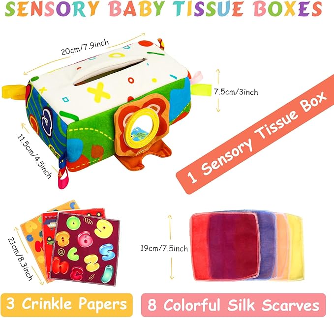Baby Toys 6 to 12 Months - Baby Tissue Box Toys 1 Year