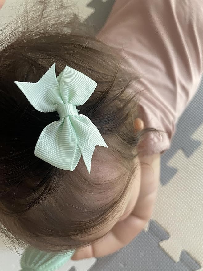 CLLOT Hair Bows, 42PCS 2" Fully Lined Bows Clips for Girls