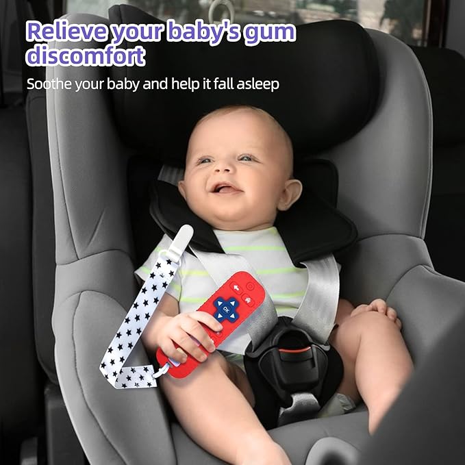 Chuya Remote Teethers Silicone Baby Teething Toys, TV Remote Teether