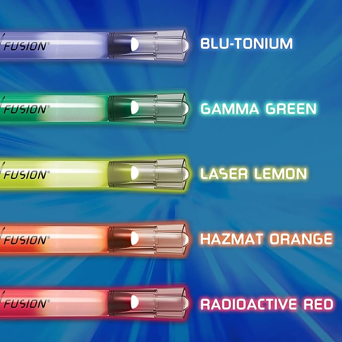 Crayola Glow Fusion - Deep Sea Critters (12pcs), Glow in the Dark Markers, Sea Creature Coloring Pages, Gift for Boys & Girls, Ages 8+