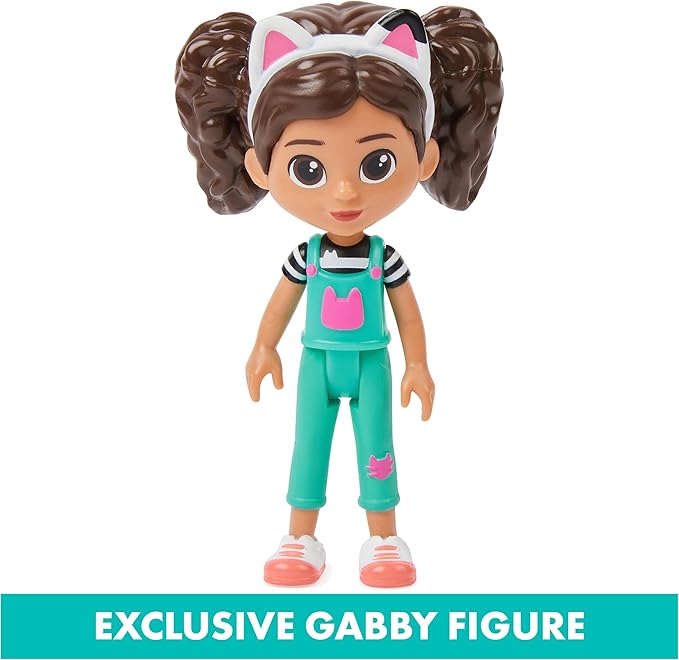 Gabby's Dollhouse, Gabby Girl and Kico the Kittycorn Toy Figures Pack 3 and