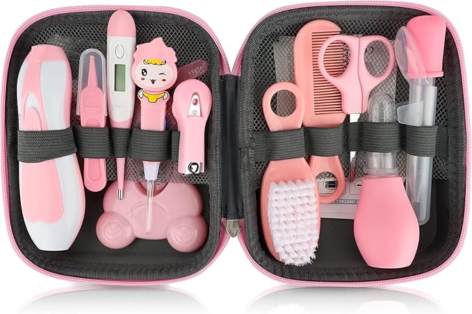 Baby Healthcare and Grooming Kit, 26 in 1 Portable Baby