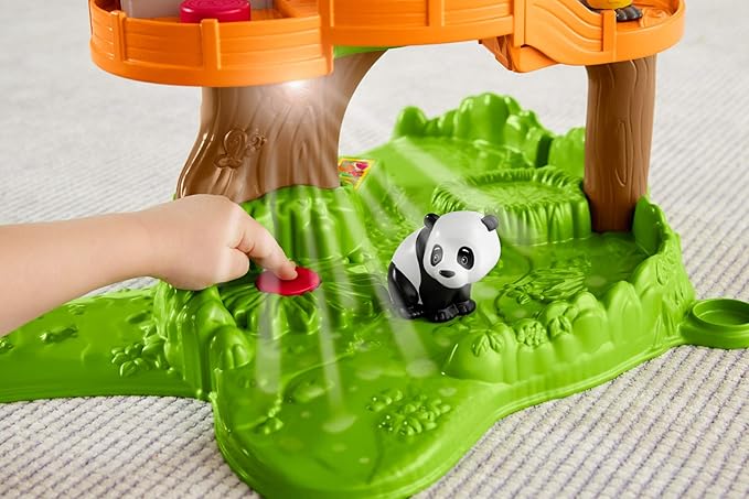 Fisher-Price Little People Toddler Toy Share & Care Safari 2-Ft 7 Figures 1+ years