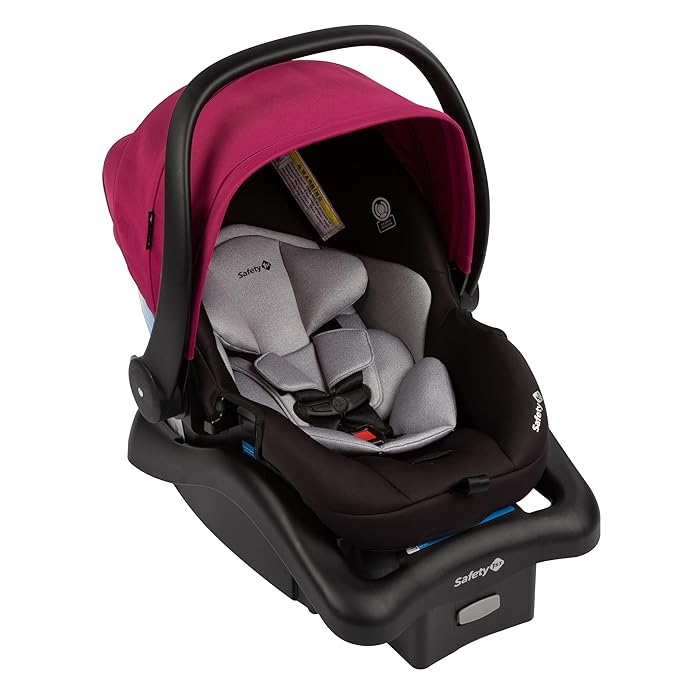 Safety 1st Grow and Go Flex 8-in-1 Car Seat Stroller Combo, Baby Stroller Travel Systems for Infants 4-30 lbs, Stroller and Carseat Combo Set, Orchid Bloom
