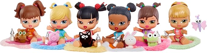 Bratz Babyz Fianna Collectible Fashion Doll with Real Fashions and Pet