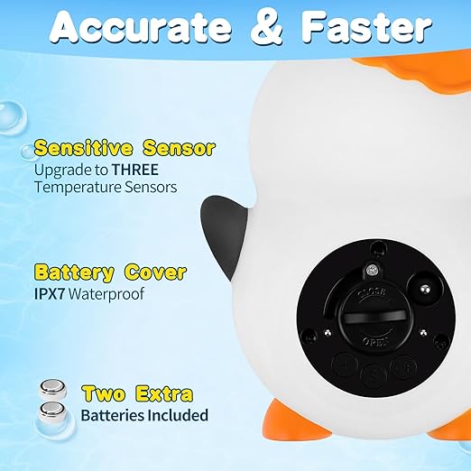 Baby Thermometer,with LED Display and Temperature Warning