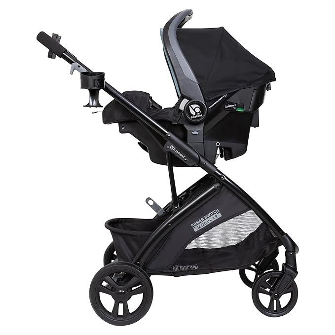 Baby Trend Sonar™ Switch 6-in-1 Modular Stroller Travel System with Ally 35 Infant Car Seat, Desert Blue