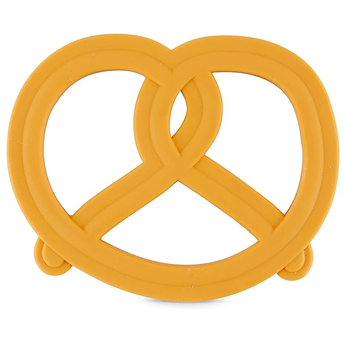 Cudlie 2-Pack Food Grade Silicone Teether - BPA Free, Fun