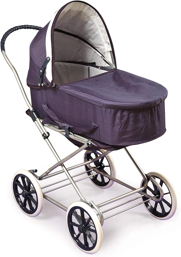 Badger Basket Toy Doll Just Like Mommy 3-in-1 Doll Pram 22 inch