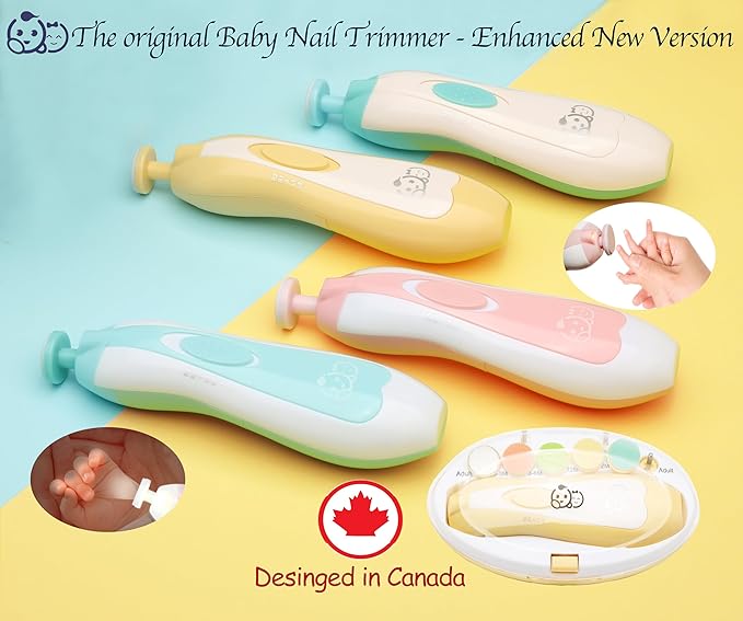 Royal Angels Baby Nail File, 21 in 1 Set with Labels 13 Replacement