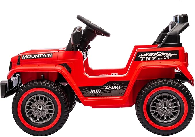 Hetoy Kids Ride On Truck Car, 12V Battery Powered Electric Car w/Parent Remote Control 3 Speeds,