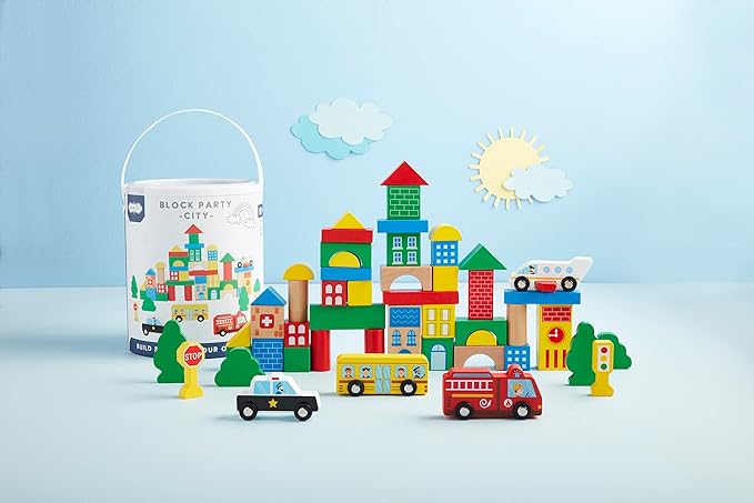 Mud Pie Children's City Block Party Set