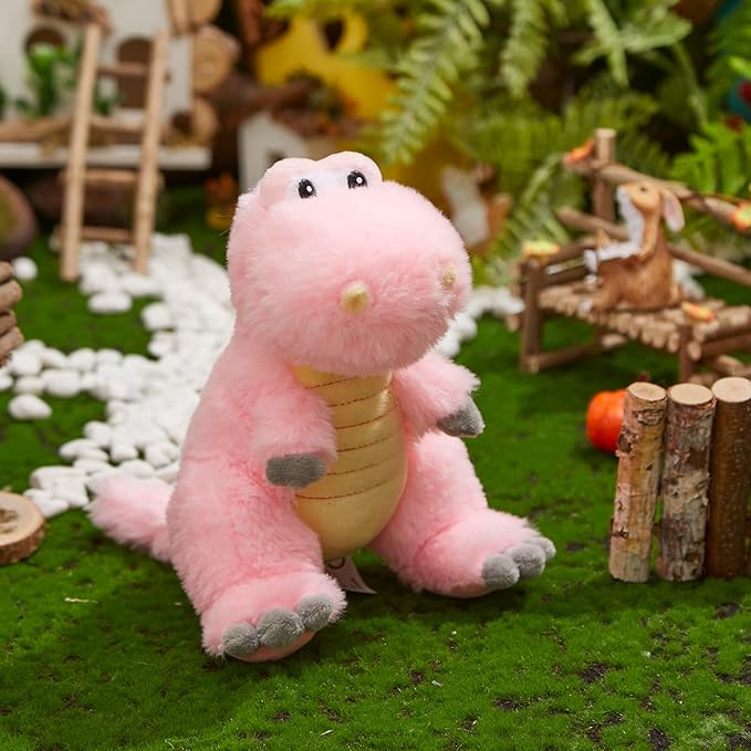 Houwsbaby 8'' T-Rex Dinosaur Stuffed Animal Soft Plush Toy Gift