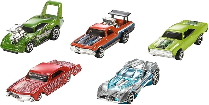 Hot Wheels Toy Cars & Trucks 10-Pack, Set of 10 1:64 Scale Vehicles