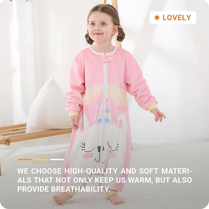 Baby Sleeping Sack Sleeveless, Toddler Sleeping Bag with Legs