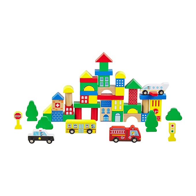Mud Pie Children's City Block Party Set