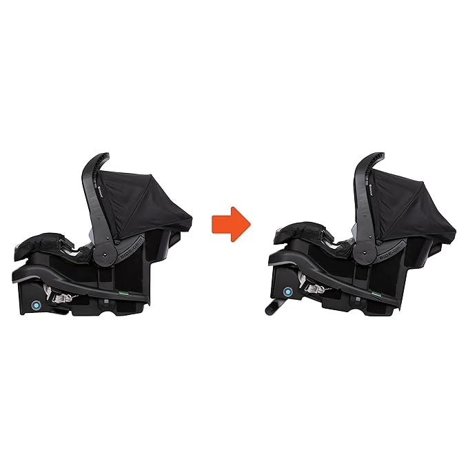Baby Trend Passport® Switch 6-in-1 Modular Stroller Travel System with EZ-Lift™ PLUS Infant Car Seat, Dash Black