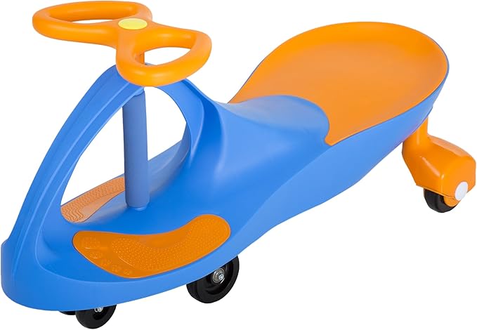 Wiggle Car Ride on Toy - Easy-to-Use Kid Car for Ages 3 Years and Up with No Batteries, Gears