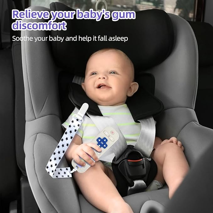 Chuya Silicone Baby Teether Toy TV Remote Control Shape Chew 3+ Months,
