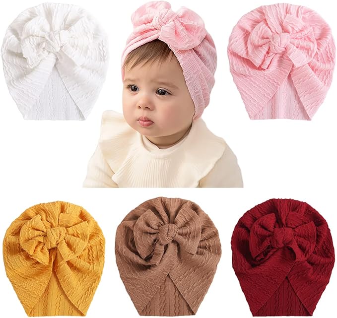 Newborn Baby Hospital Hat Soft Cotton Toddler Kids Girl Head