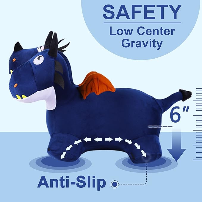 iPlay, iLearn Bouncy Pals Toddler Animal Hopper Toys 18 24 2 3 4 Year