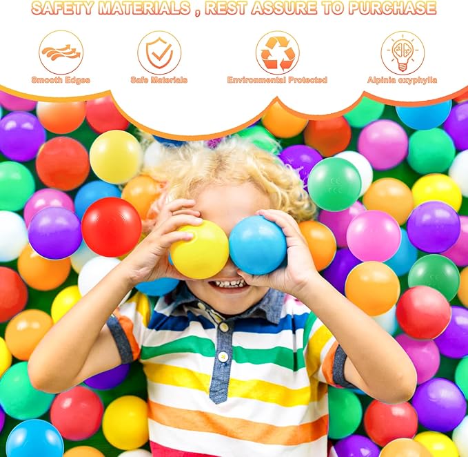 Ball Pit Balls Clear Ball Pit Balls - Crush Proof