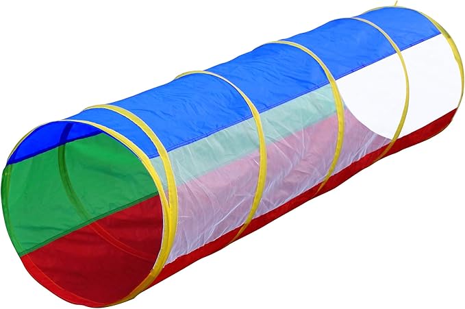 Hide N Side 6ft Crawl Through Play Tunnel Toy, Pop