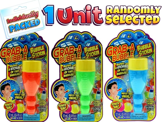 JA-RU Grab a Bubble Storm Touchable Bubbles Blowing Toy (1 1508-1A