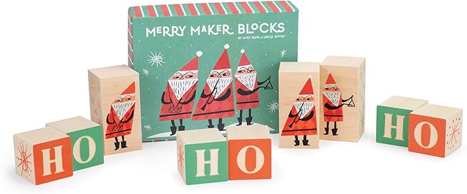 Uncle Goose Merry Maker Blocks - Made in The USA