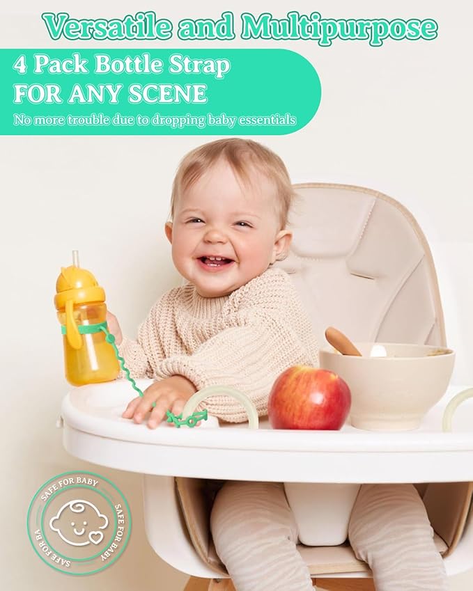 Toy Straps for Baby, Adjustable Toy Holder for Stroller Accessories