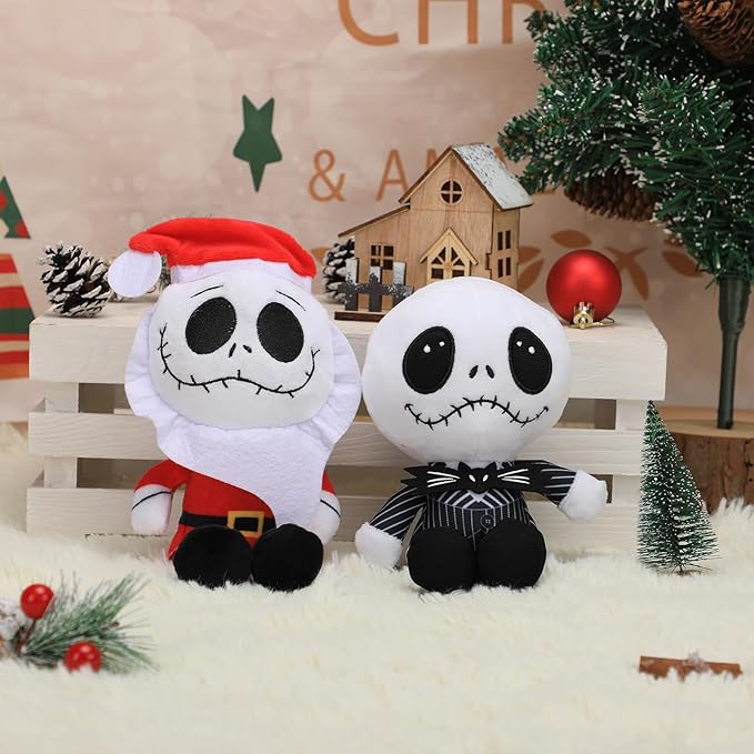 Jack Skellington Plush,4PCS Before Christmas Plush Toys 5" Pumpkin 4PCS JACK