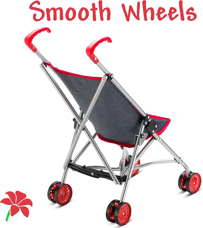 Baby Doll Stroller for Toddlers 3 Years and up, Foldable