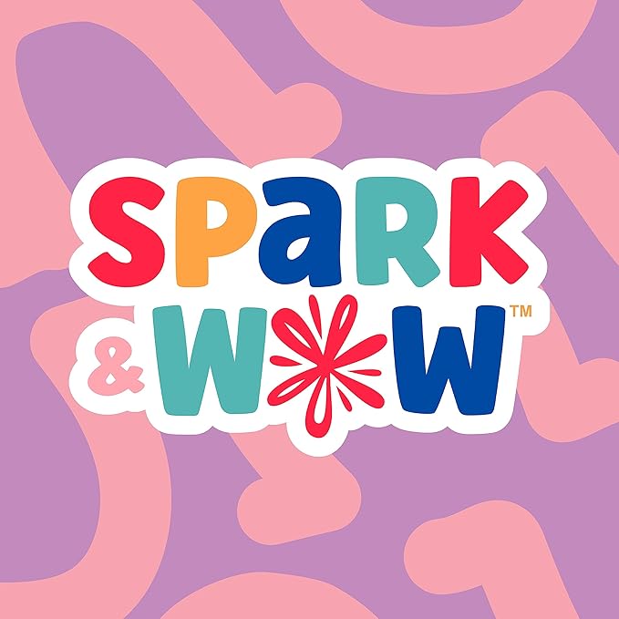 SPARK & WOW Horse Activity Wall Panel - Ages 18m+ - Montessori Sensory Wall Toy - 2 Activities - Busy Board - Toddler Room Décor