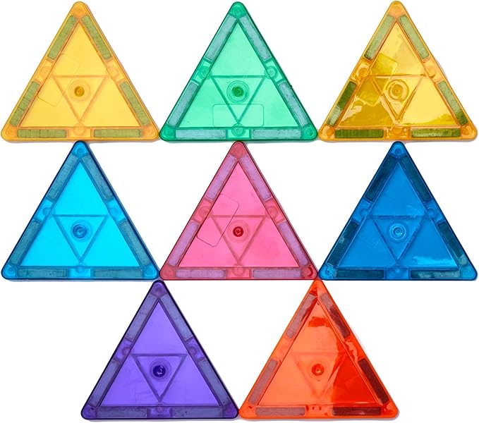 Chinese/English Bilingual Learning Magnetic Tiles | Safari Animals to Enhance Vocabulary 3+