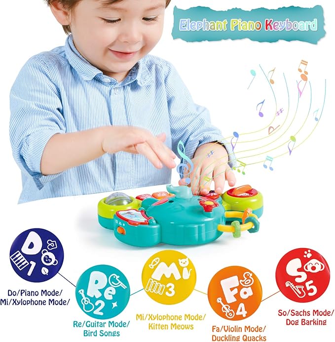 HISTOYE Baby Piano Toys for 1 Year Old Boy Girl 6 to 12 Months 6 9 12 18 24 Months 1 2