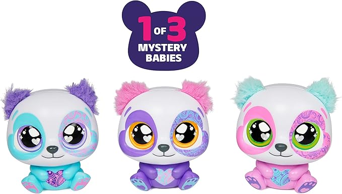 Interactive Panda-Roo Plush Toy with Mystery Baby-Roo Surprise - Over 150 Sounds & Actions, 10+ Engaging Games 5+