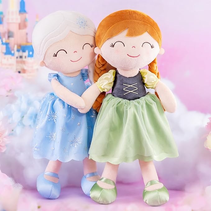 Gloveleya Dolls Princess Girls Toy First Baby Girl Gifts Soft 16"
