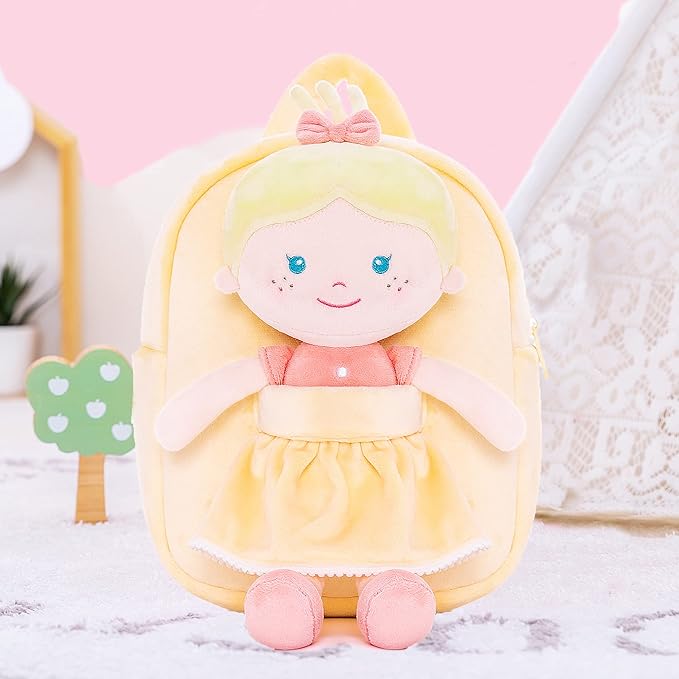 Onetoo First Baby Doll Plush Rag Doll Soft Baby Doll 9.5"
