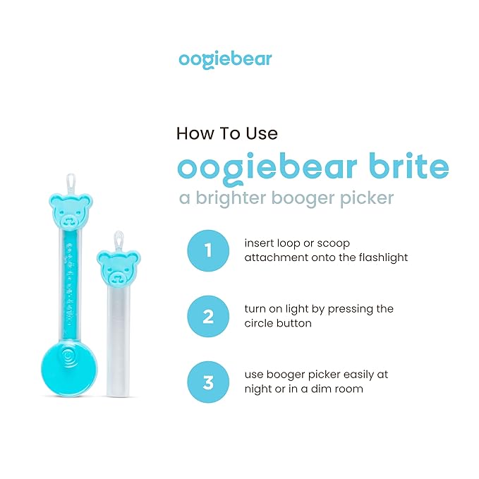 oogiebear Brite - Baby Nose Cleaner and Ear Wax Removal