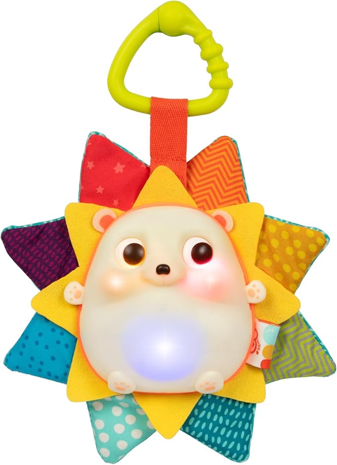 B. toys- B. baby – Baby Musical Light-Up Hedgehog Toy with Lights & Sounds 0 Months