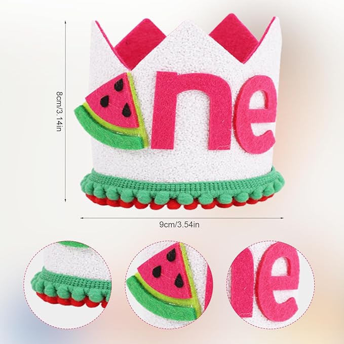 First Birthday Hat, Boy Girls Party Hats Baby Birthday Hat 1 1st