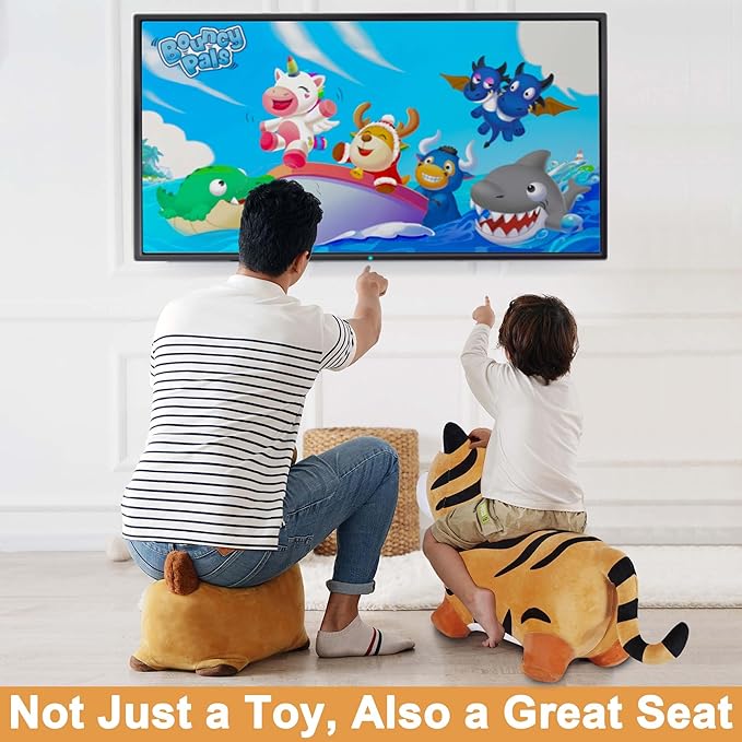 iPlay, iLearn Bouncy Pals Tiger Hopper Toy 2 3 4 5 6 Year
