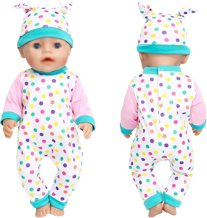 SOTOGO 5 Sets 18 Inch Doll Clothes Doll Outfits Doll 18 Inch