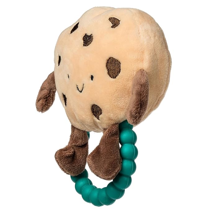 Mary Meyer Sweet Soothie Soft Baby Rattle with Teether Ring, 5-Inches