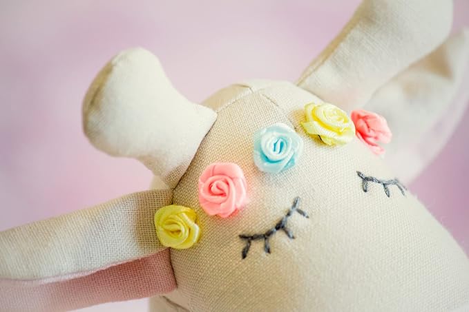 Ivy The Giraffe Plush Doll | Handmade Stuffed Animal for Baby, Little Girls 20 Inches