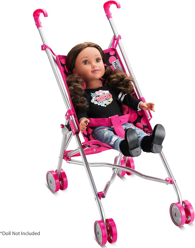 Doll Accessories Gift Bundle Stroller Bed Highchair, Baby Doll Furniture Set