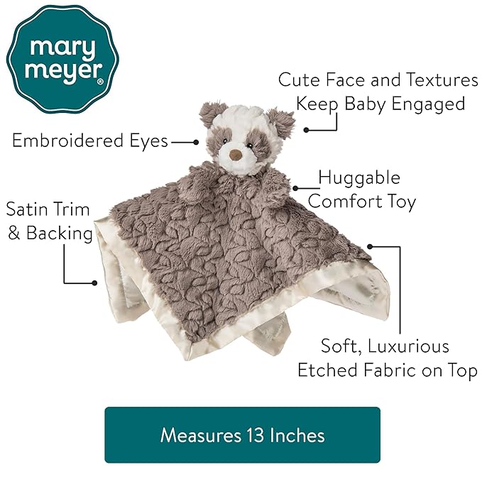 Mary Meyer Putty Nursery Character Blanket, Panda