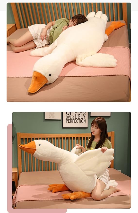 Goose Stuffed Animal 75 Inch Plush Toy, 6 Foot Giant Duck Plush