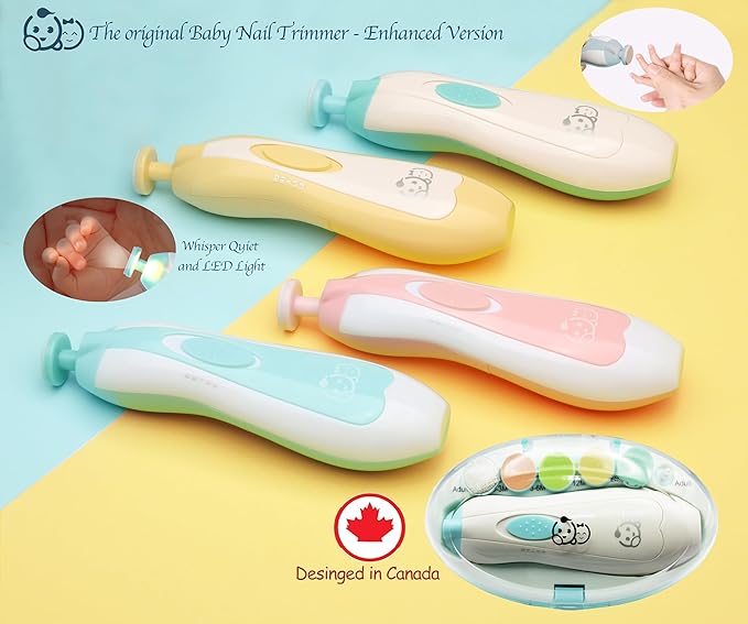 Royal Angels Baby Nail File, 21 in 1 Set with Labels 13 Replacement