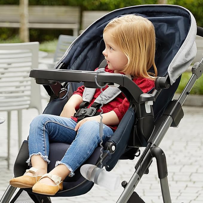 Sippy Cup Strap - Keep Sippy Cups & Bottles Off the Floor 2 Pack